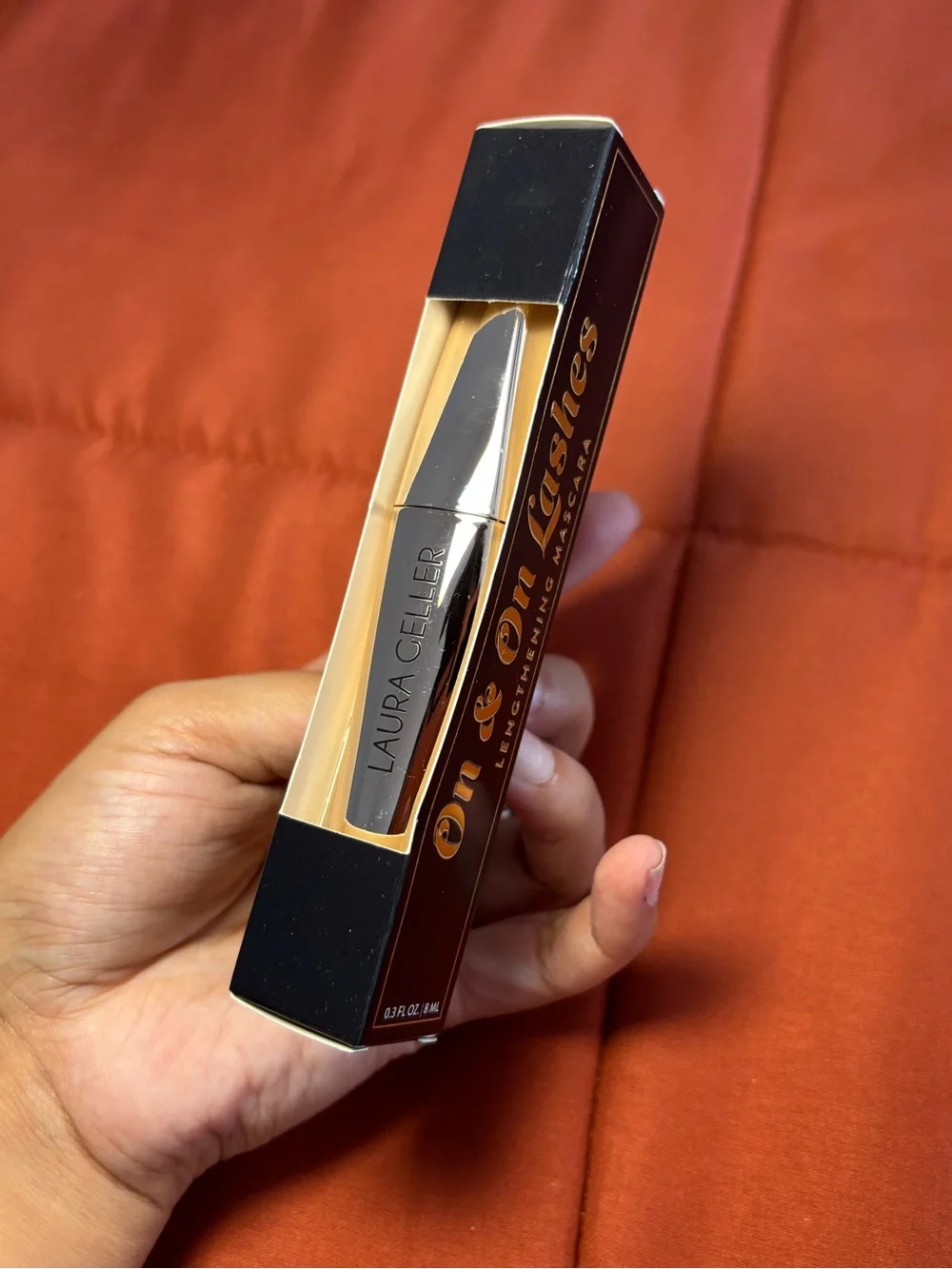 Laura Geller On & On Lashes Lengthening Mascara - Black New!